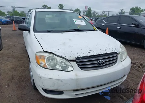 2003 Toyota Corolla Ce из США, поврежденный, VIN 1NXBR32E93Z096888